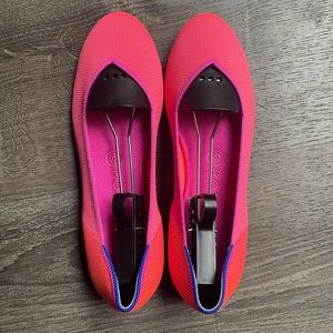 Rothy’s tropical pink flats